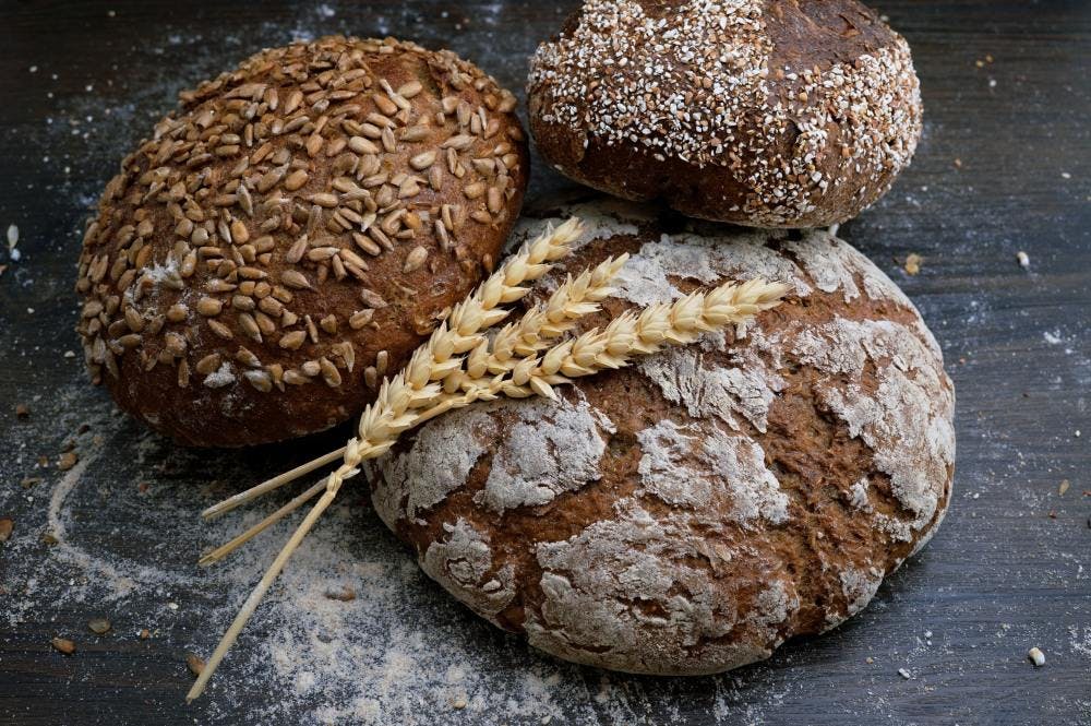 Three loaves of bread